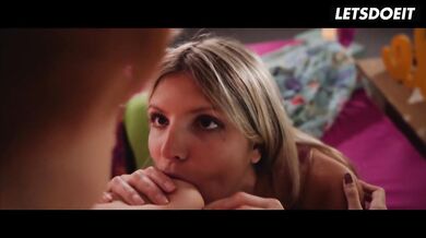 Spanish cutie gets lewded by Gina Gerson in a lezzy 69 tease