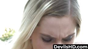 Sweet teen enjoys her new black stepdad and gets him off fiercely