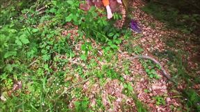 Thousand Slaps to Her Tits and Pussy&#x1F32E;&#xFE0F; in the Woods
