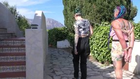 24hours of Bondage Hell for Maya - The ultimate new Challenge for the spanish Bondage Superstar. Chapter 9 - Cruel Predicament Walk Training with Damon & Rija - Part 1 mp4 SD