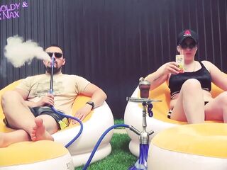 Lick Feet of Alpha Pair, Get Dose of Humiliations and Cum After Cum Countdown