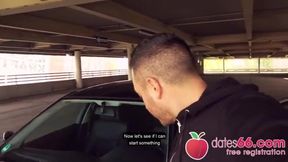Steamy Outdoor Encounter! Stunning Blonde Cam Angel Gets Wild on Park Deck! (ENGLISH)