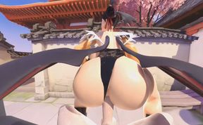 Chun li hits you (with her ass) 3D 180 SBS (A XXX Parody)