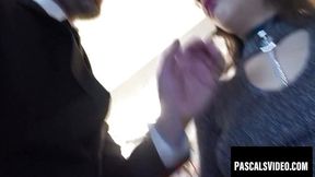 Subslut Sailor Luna fingered and stretched by a hard cock