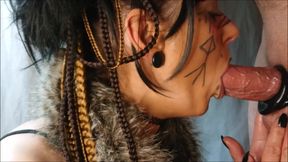 Milf Sloppy Blowjob Cumshot in Mouth