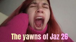 The yawns of Jaz 26