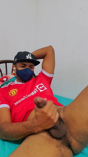 Huge Cock Is Masturbated