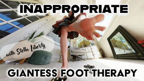 Inappropriate Giantess Therapy with Stella Liberty - 4K MP4