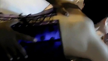 interracial, destroys her ass and fills her with milk 3