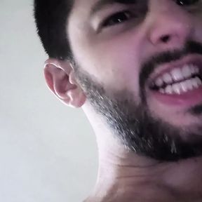 Huge Uncut Alpha Laughs at your tiny dick - SPH Small Penis Humiliation