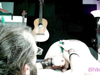 Trans School Teacher gets Barebacked by Bf after letting him without chastity