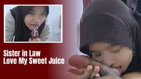 Hijab Sister in Law Love My Dick, She Suck My Cum Until Last Drop  - Minokiiko