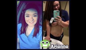 selfie slut exposed Arianna a Very Hot Big Ole Titty Young Slut Nurse from Kansas