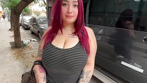This horny Latina loves to cheat on her BF with strangers