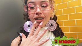 alt tattoo girl fucks a bbc blindfolded. fedora morelli, cheated on interracial on nigged
