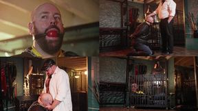 Will Justice; Punished By The Pigg (Part Two) "Cocksucking Crimefighter Chained & Caged!"