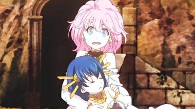 Hikari's Big Tits Get the Boot in Rance's Hentai Ep04