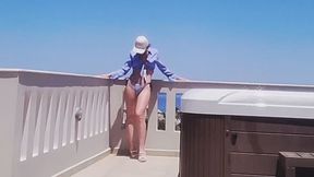 Hot Goddess. Hot Bikini. Hot Tub. Pt 2.