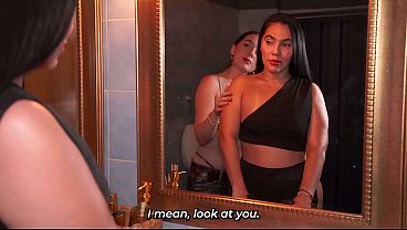 MY STEPSISTER HELPS ME GET READY, BUT HER INTENTIONS WERE OTHERWISE