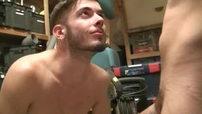 David Lucas fucked bareback by Juan Perea in Bordeaux