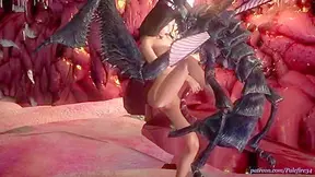 Seductive Tentacles Entwine Him in Steamy Hentai Encounter