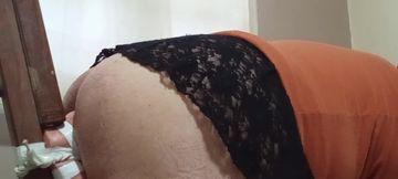 I Feel Very Hot and I Dress in My Very Sexy Black Skirt.