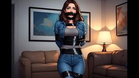 Bondage Confessions #377B: My Black Tape Bondage Obsession (Animated)