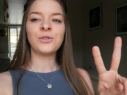 GAGNE un LIVE privé GRATUITEMENT ! Quickie contre le lavabo avec les doux rayon du soleil