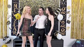 ”Step Daddy Saves New Year's Eve - Jazmin Luv & Liz Jordan”