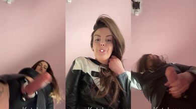 Mistress Kate Keeps yours Butt Crack Clean open and spread your mouth with her strapon