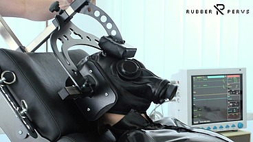 Examination and fuck machine treatment