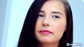 Carolina Sweets: hard nipples poke through her tight top