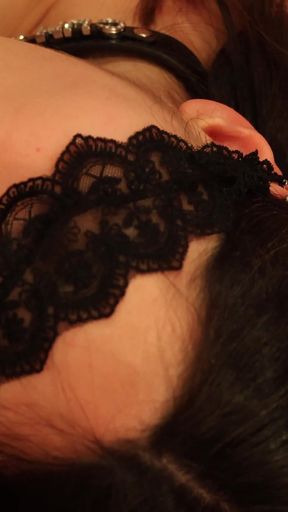 Close up Cumshot in Mouth and Swallow