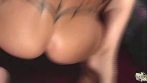 Ava Devine enjoys thrilling double penetration sessions with her big tits prominently