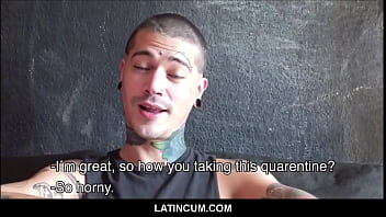 Amateur Tattooed Twink Latino Boy Fucked By Neighbor During Coronavirus Lockdown - Kendro