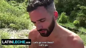 Latin Leche - Two Hunk Studs Pablo X Rodrigo El Santo Invite Handsome Stranger For Hot