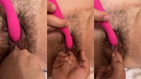 vibromasseur rose et masturbation