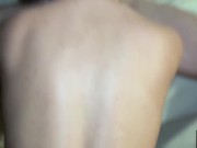 Beautiful wife sucks and fucks two cocks and gets double creampie in her pussy🧔🏻👩🏽🧔🏻