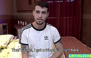 Latino amateurs enjoy hardcore bareback sex together