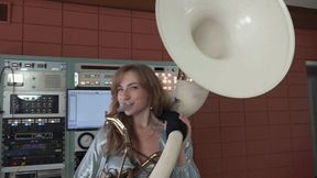 Stella Tries Out the Sousaphone (MP4 - 720p)