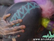 I get STRAP-ON fucked from a real DOMINATRIX in PET PLAY style - Full clip on my Manyvids page