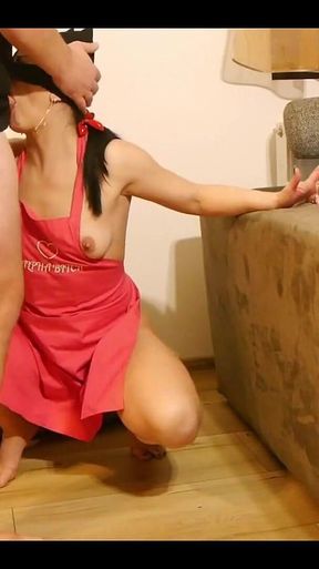 Milfycalla a Was Punished with a Face Fuck