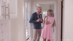 Latina Trans Babysitter Fucked by Employer While His Wifey Is Home - Itzel Saenz - Genderxfilms