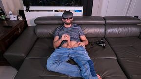 aurbeaureal and marie appear on the vr headset to get fucked