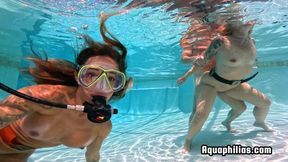 Aquaphilias-Underwater Breathhold Fuck Kelli Curtis Steve Gotacock Raw Creampie in Mouth