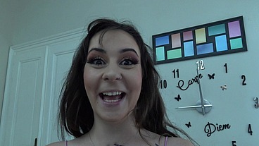 BTS of the scene with Vile Vixen in perv anal casting,one day on the paf studio set