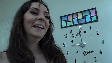 BTS of the scene with Vile Vixen in perv anal casting,one day on the paf studio set