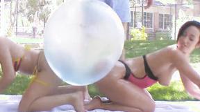 ”Oiled sluts Jada Stevens & Crystal Rae getting ravaged”