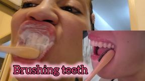 Trying out a new brush