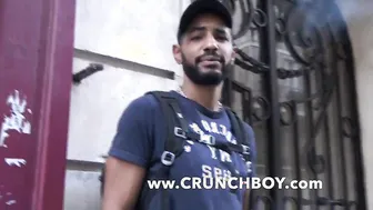 Arab top barebacks Latino bottom and leaves a creampie